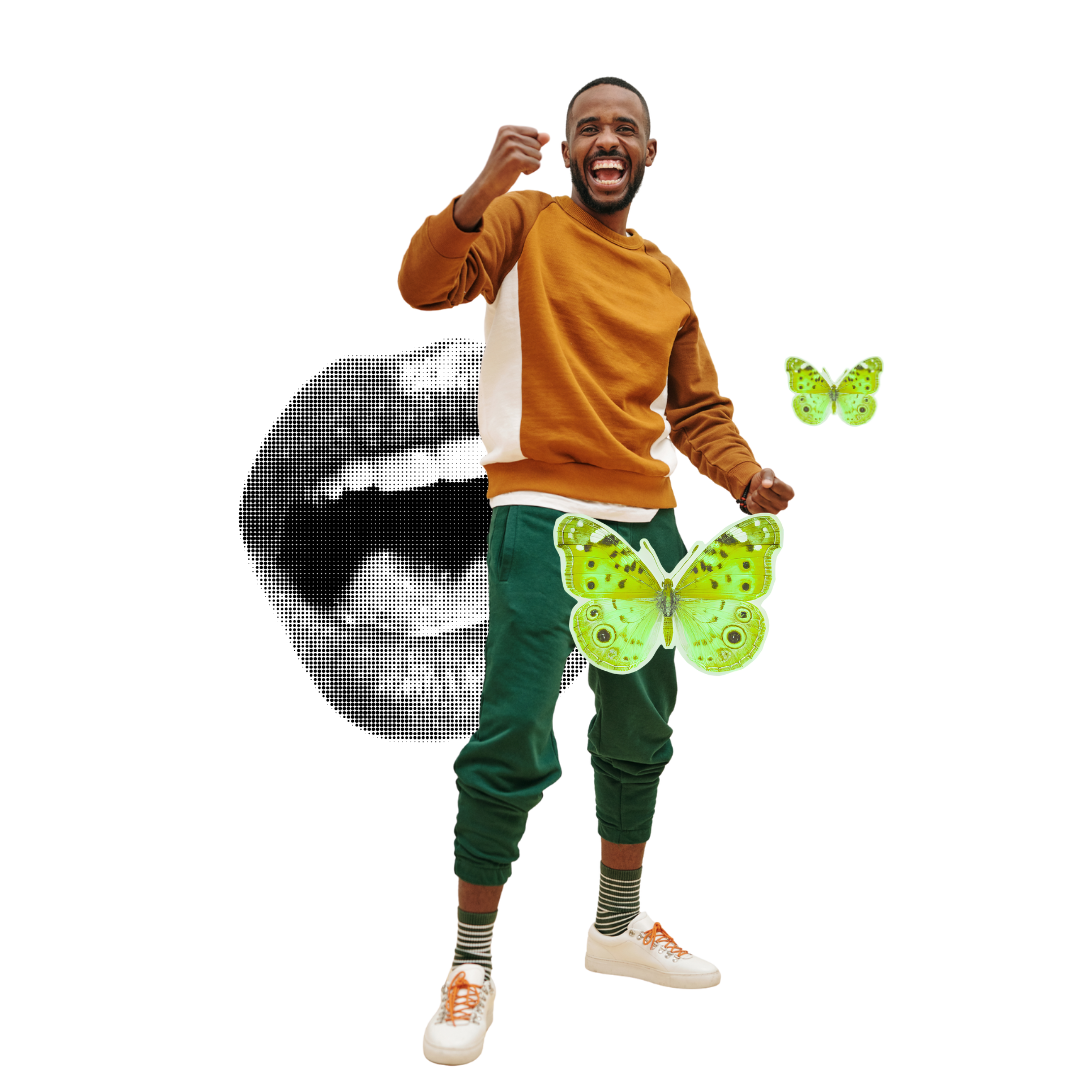 Persona haciendo una sesión individual